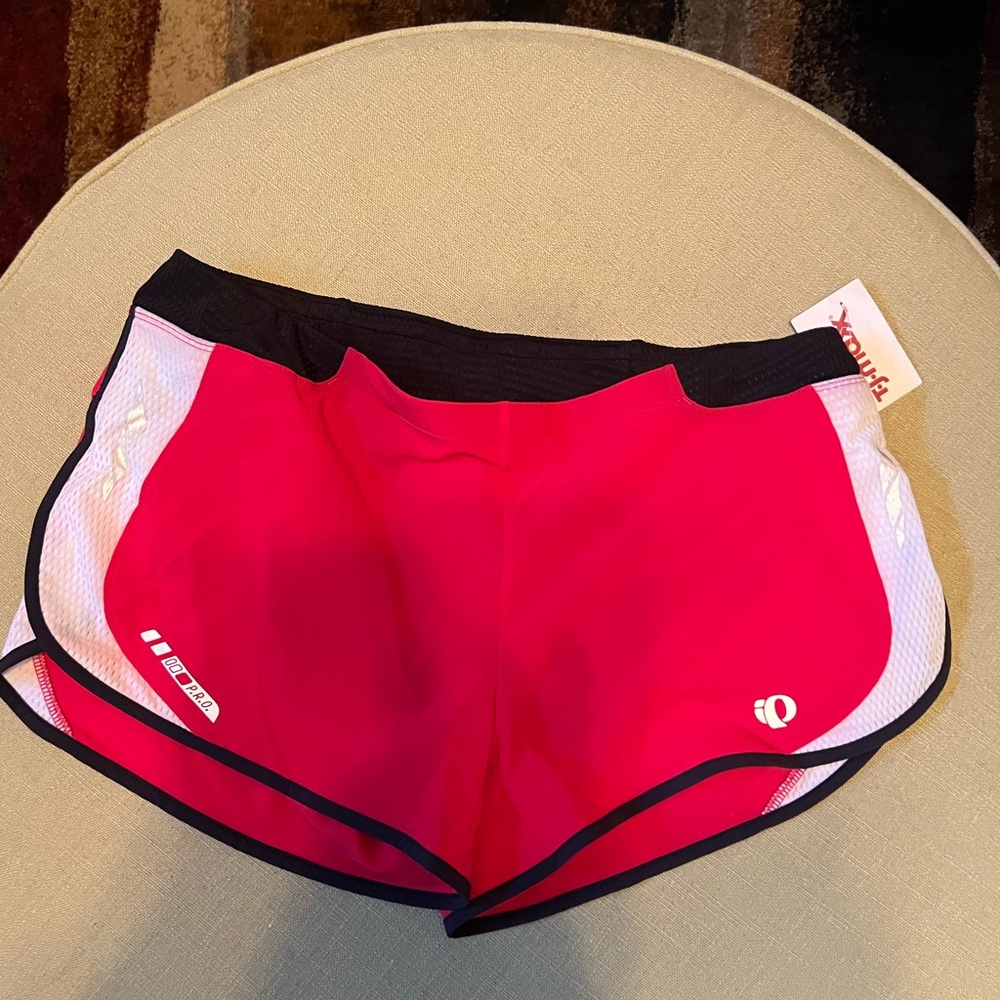 Pearl Izumi Red and Black Running Shorts